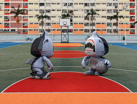 Sharky B streetsnap in Hong Kong