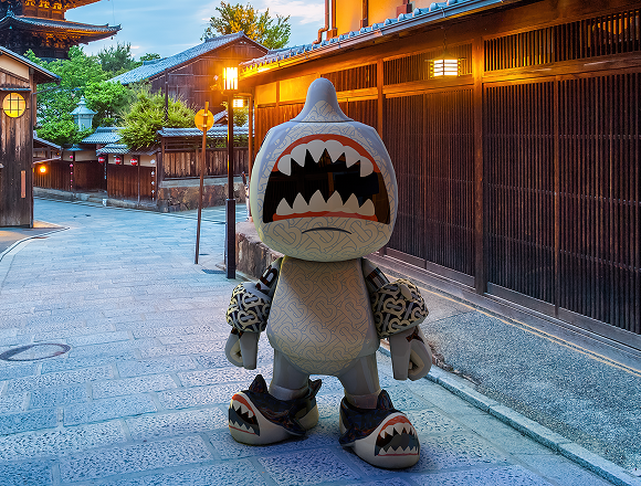 Sharky B streetsnap in Japan