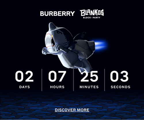 Countdown display ad, medium rectangle format